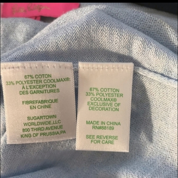 Lilly Pulitzer NWT Charla lightweight sweater - Picture 5 of 5